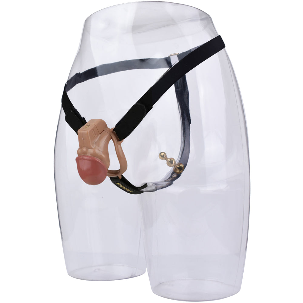 ABS Resin Simulation Penis Chastity Lock Chastitycage.cc