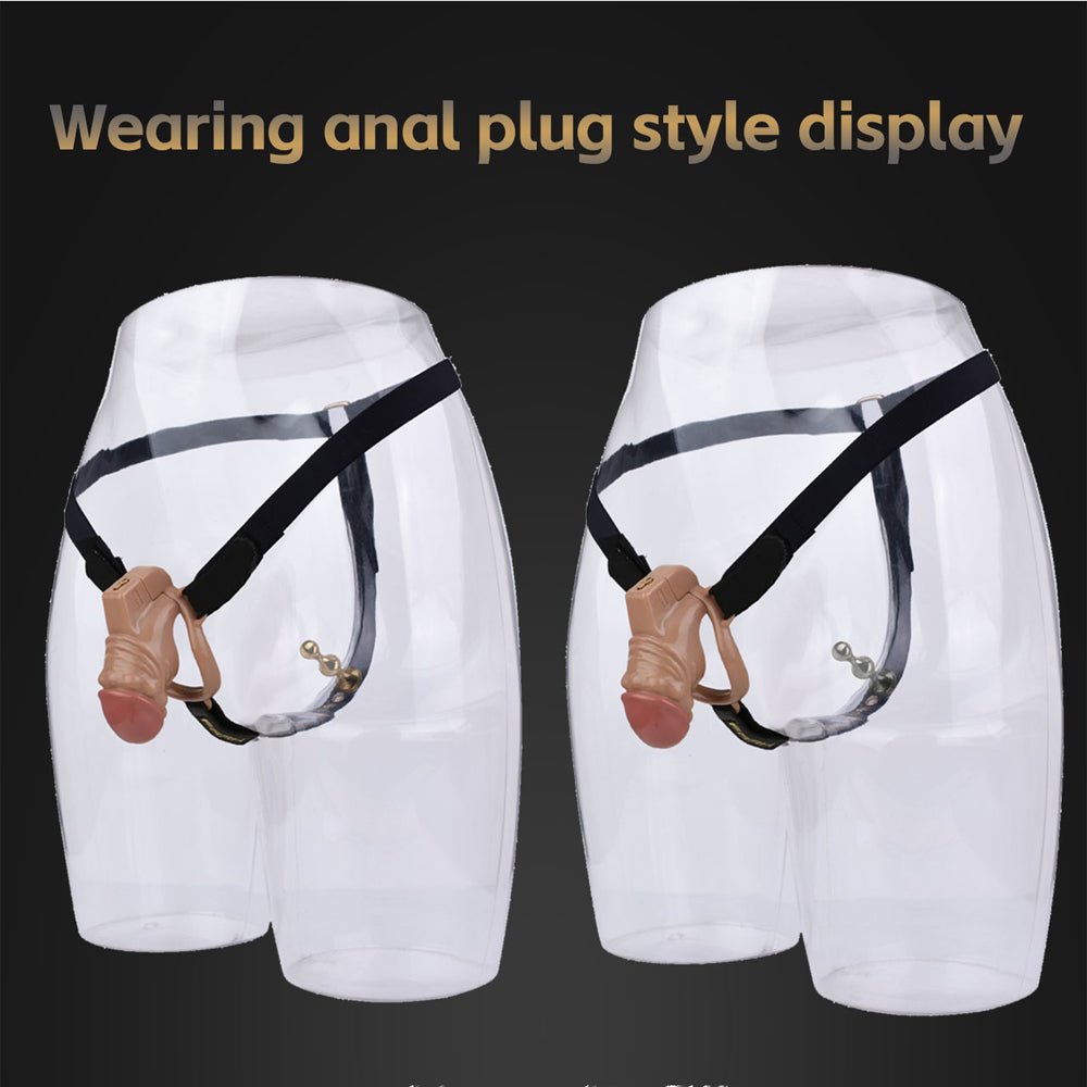 ABS Resin Simulation Penis Chastity Lock Chastitycage.cc