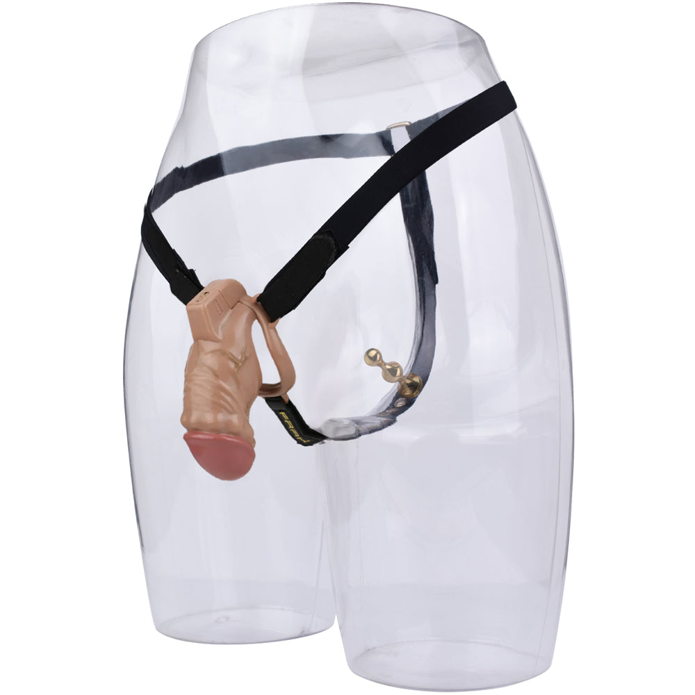 ABS Resin Simulation Penis Chastity Lock Chastitycage.cc