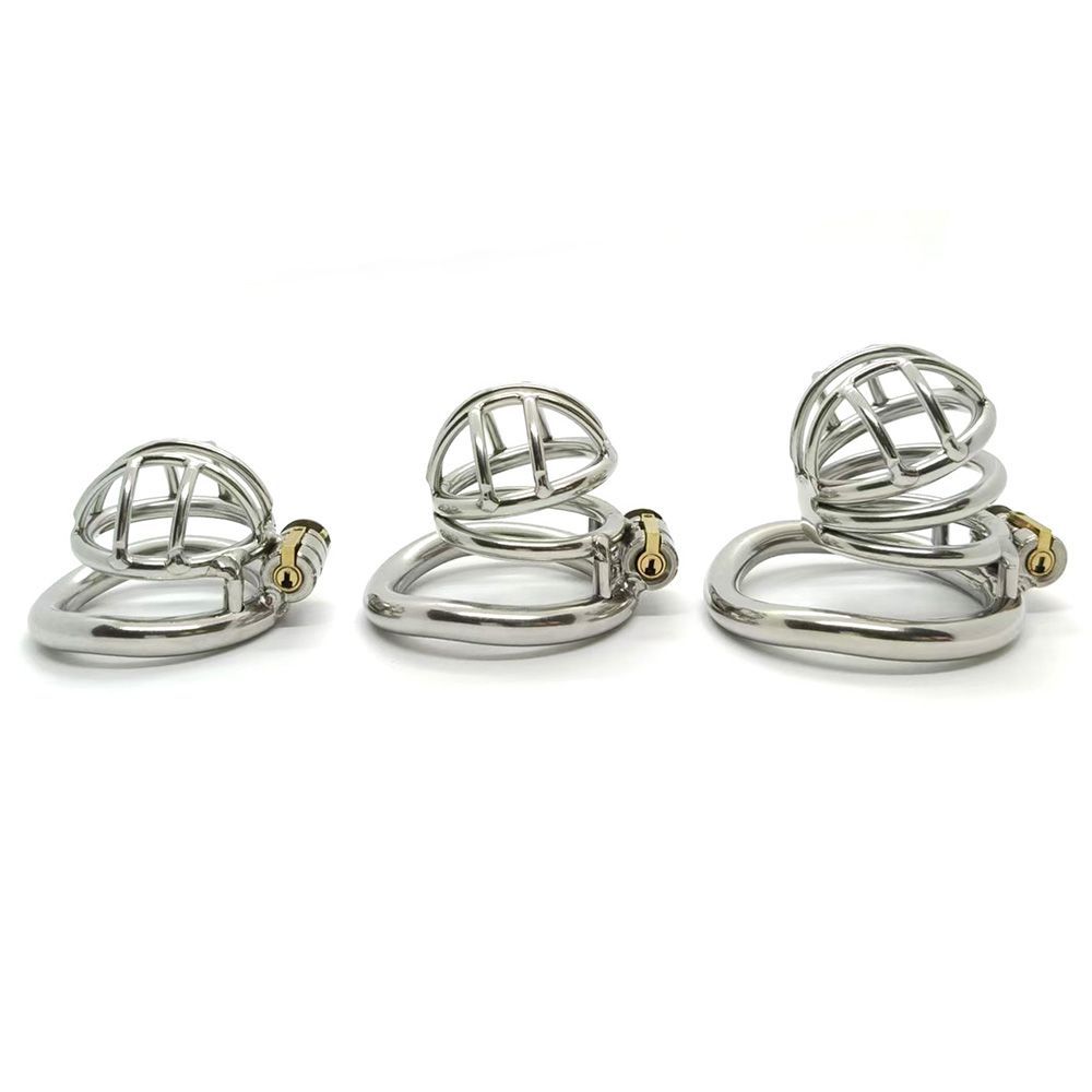 BDSM Metal Chastity Cage 01