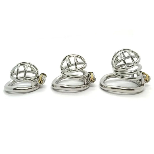 BDSM Metal Chastity Cage 01 ChastityCageInt