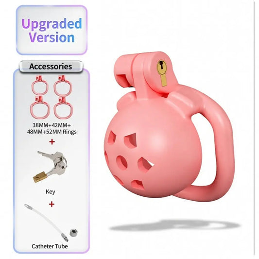 BDSM Sissy Chastity Cage  02 ChastityCageInt