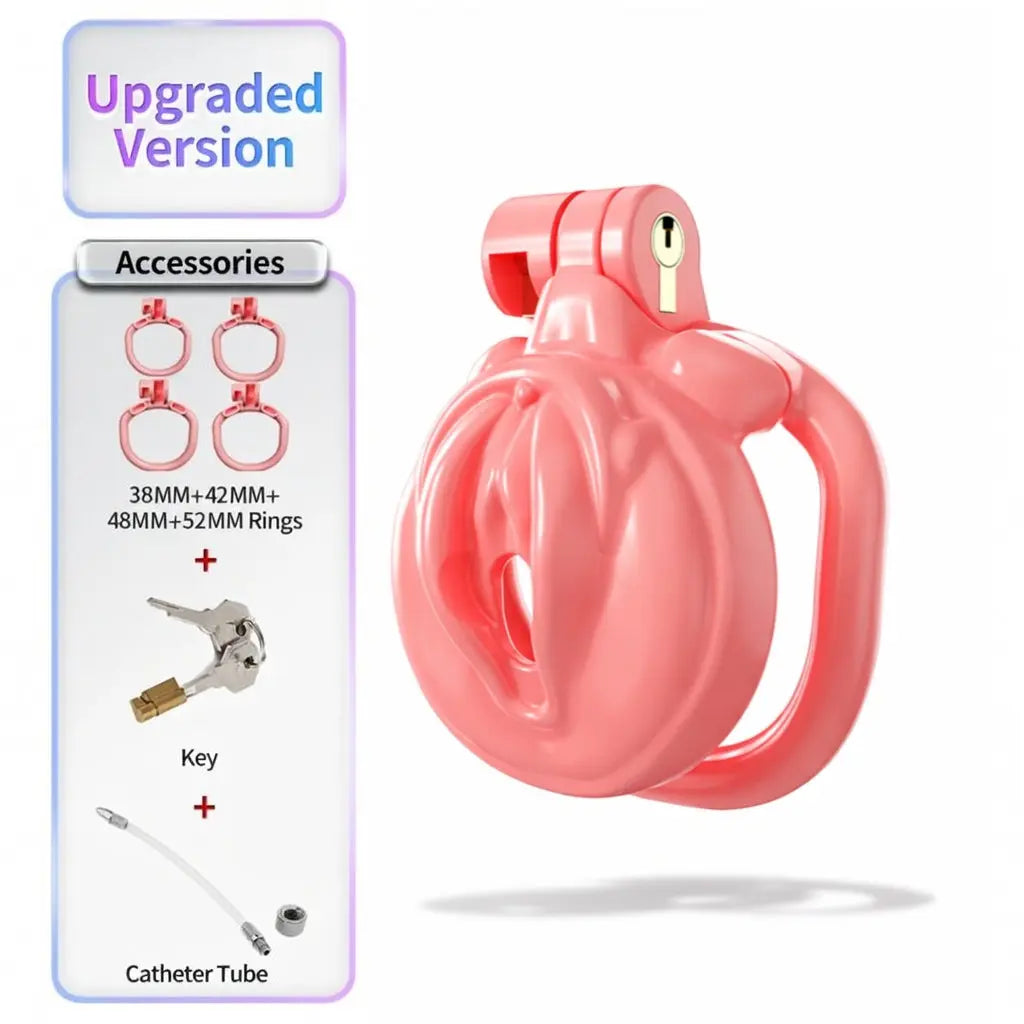 BDSM Sissy Chastity Cage  01 ChastityCageInt