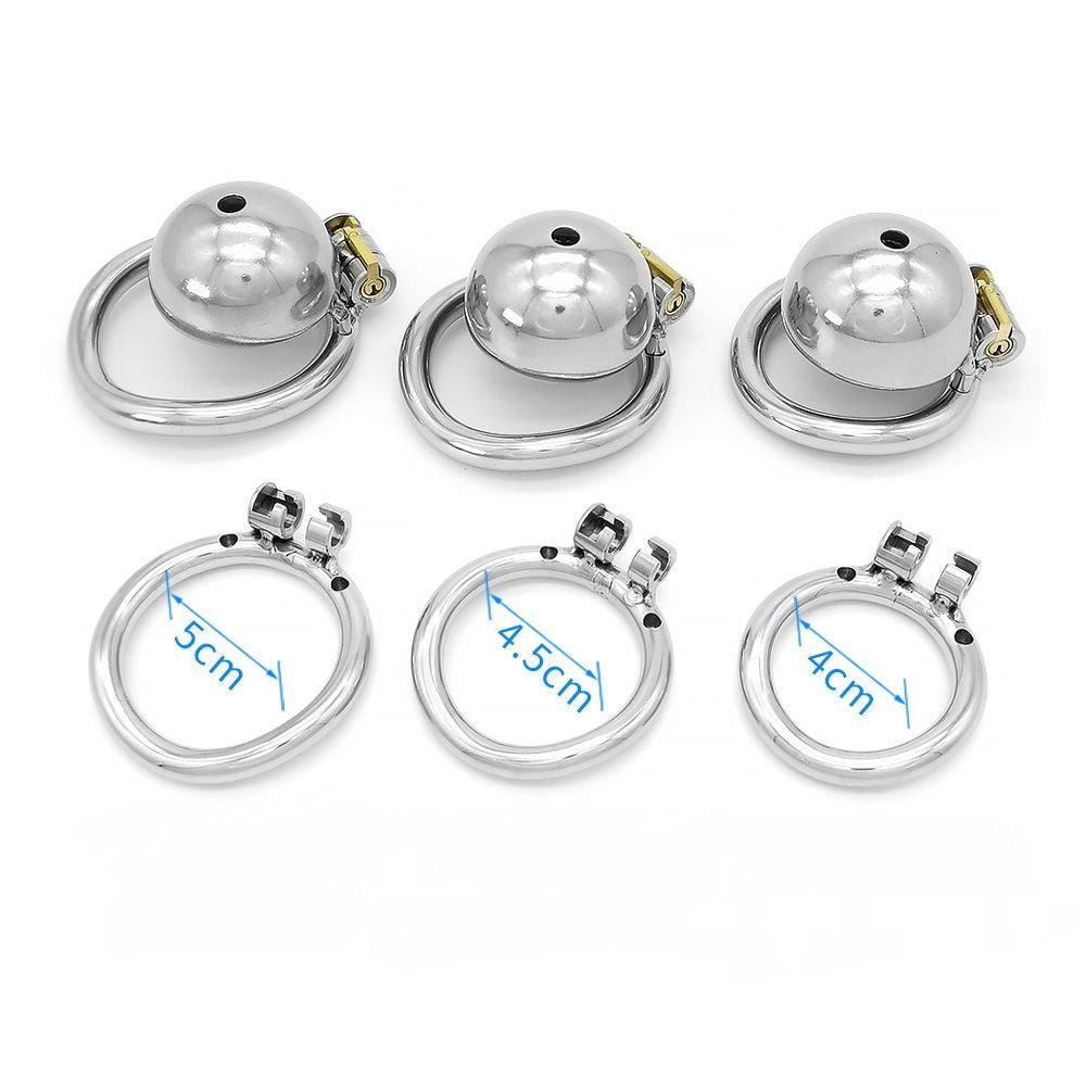 BDSM Metal Chastity Cage 02