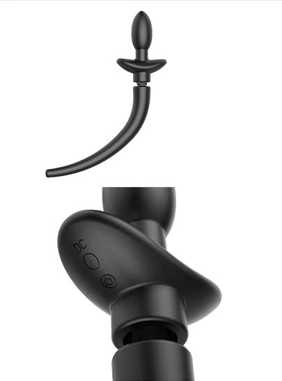 Shake Tail Shock Butt Plug App Controlled Remotely Chastitycage.cc