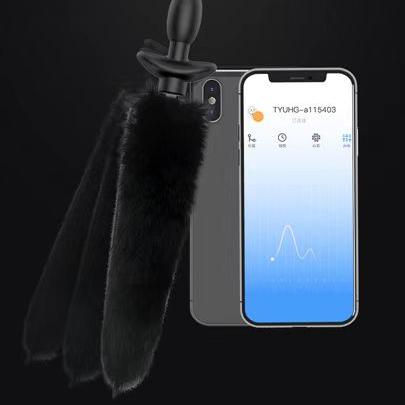 Shake Tail Shock Butt Plug App Controlled Remotely Chastitycage.cc
