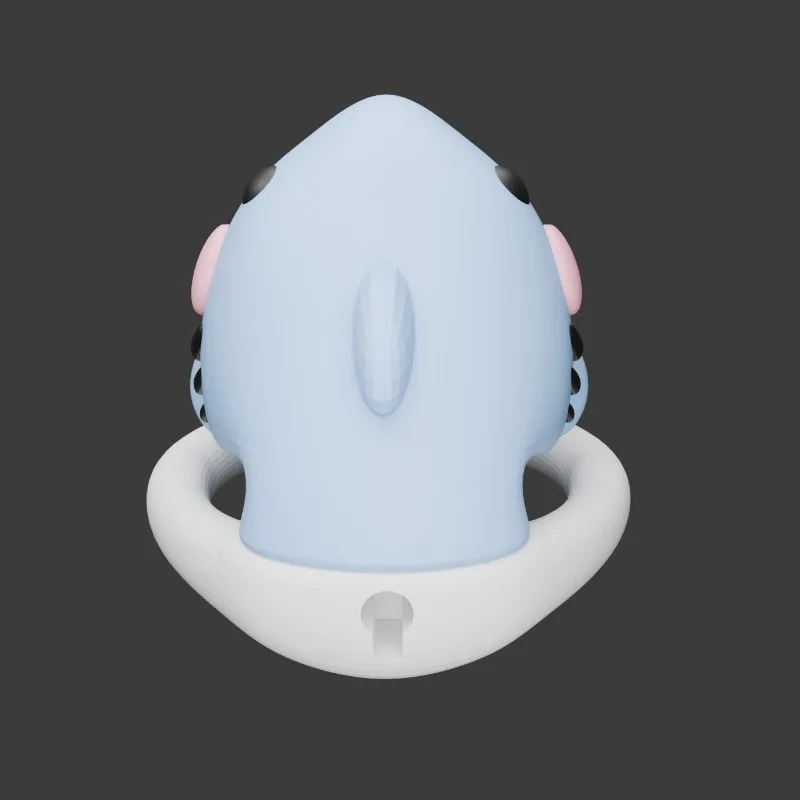 Shark Chastity Cage flatchastity