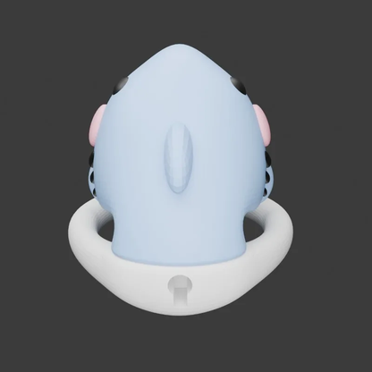 Shark Chastity Cage flatchastity