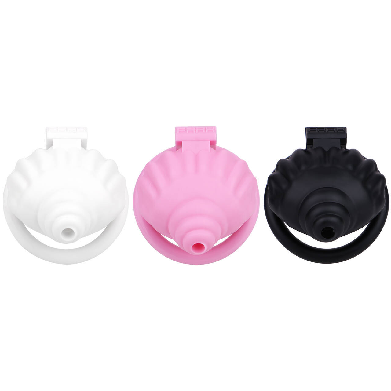 Shell Shaped Sissy Chastity Cage Chastitycage.cc