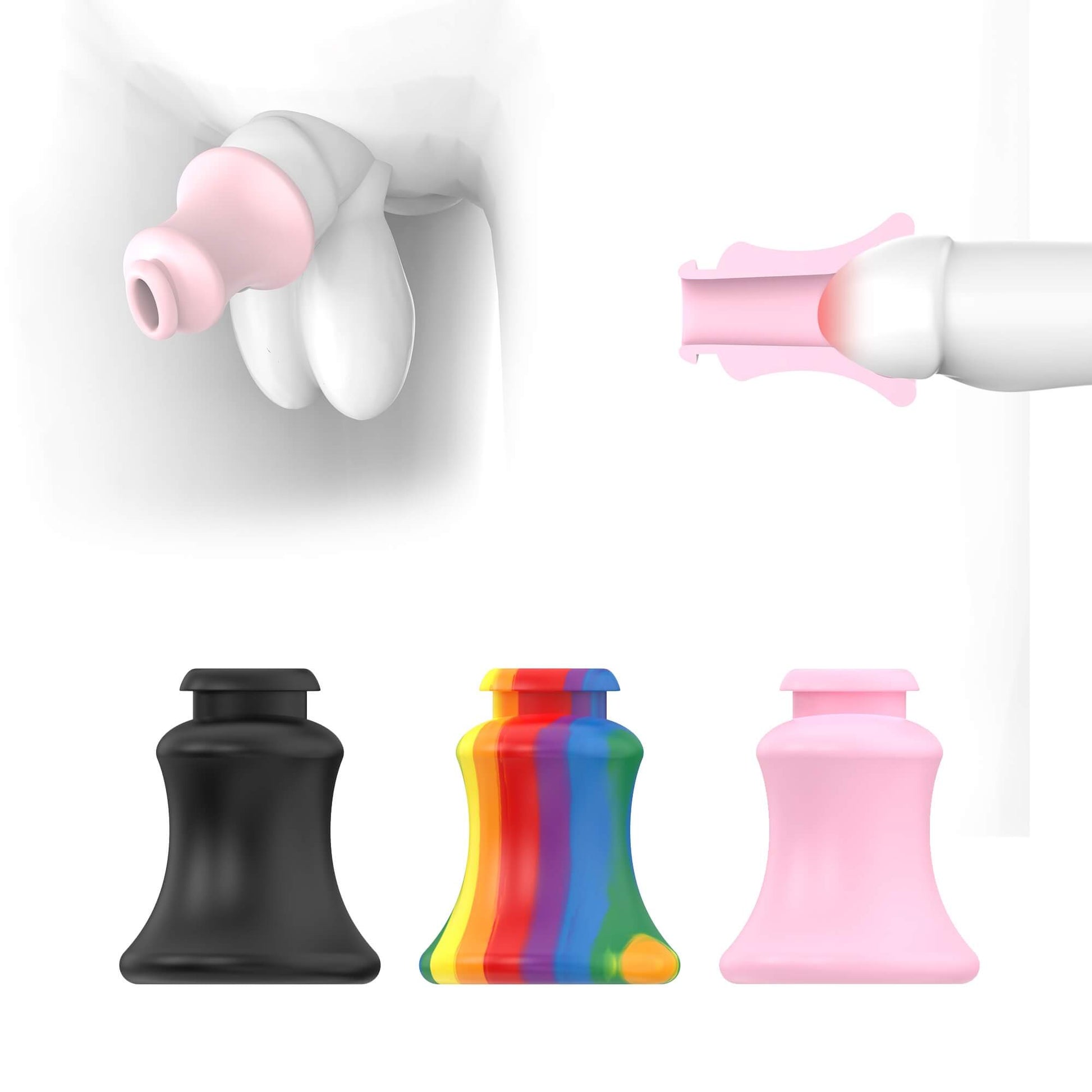 Silicone Catheter Plug For Chastity Cage Chastitycage.cc