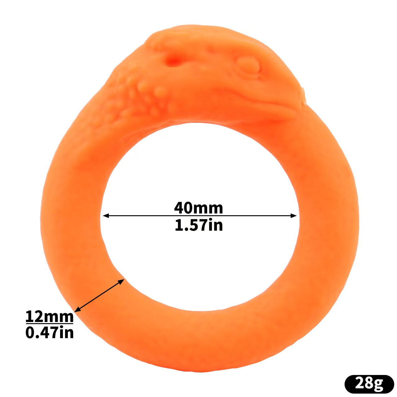 Silicone Lock Ring Delay Ejaculation Chastitycage.cc