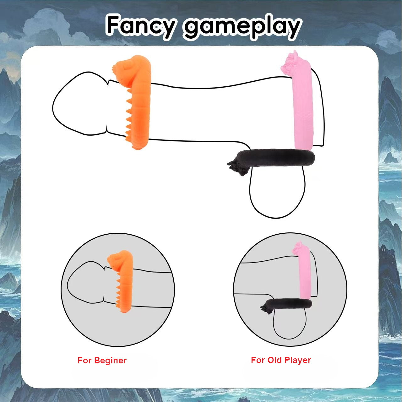 Silicone Lock Ring Delay Ejaculation Chastitycage.cc