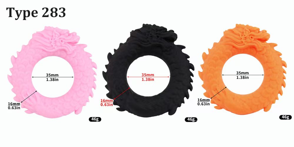 Silicone Lock Ring Delay Ejaculation Chastitycage.cc