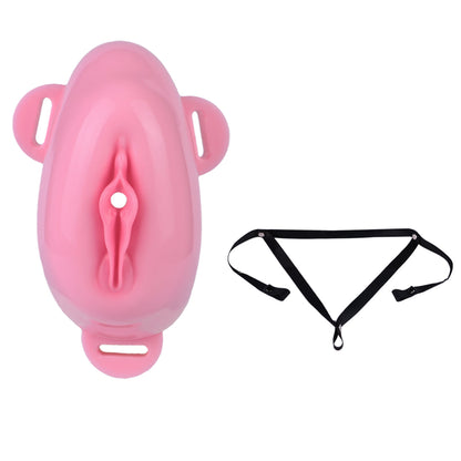 Sissy Silicone Chastity Cage with Belt Chastitycage.cc