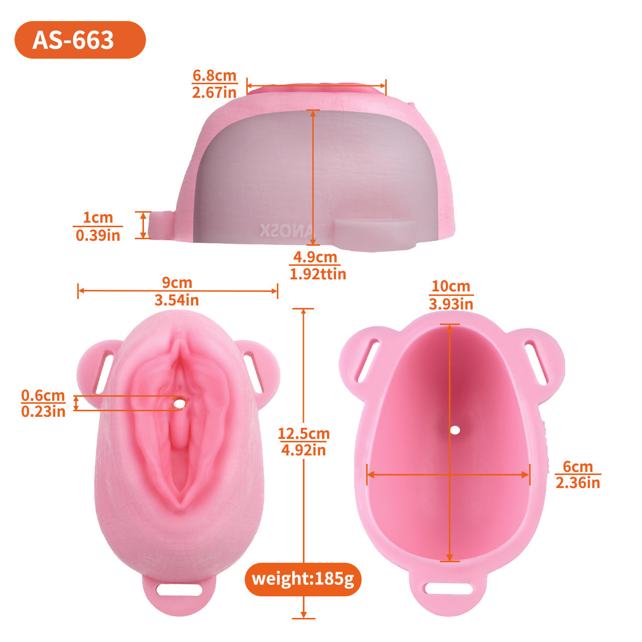 Sissy Silicone Chastity Cage with Belt Chastitycage.cc