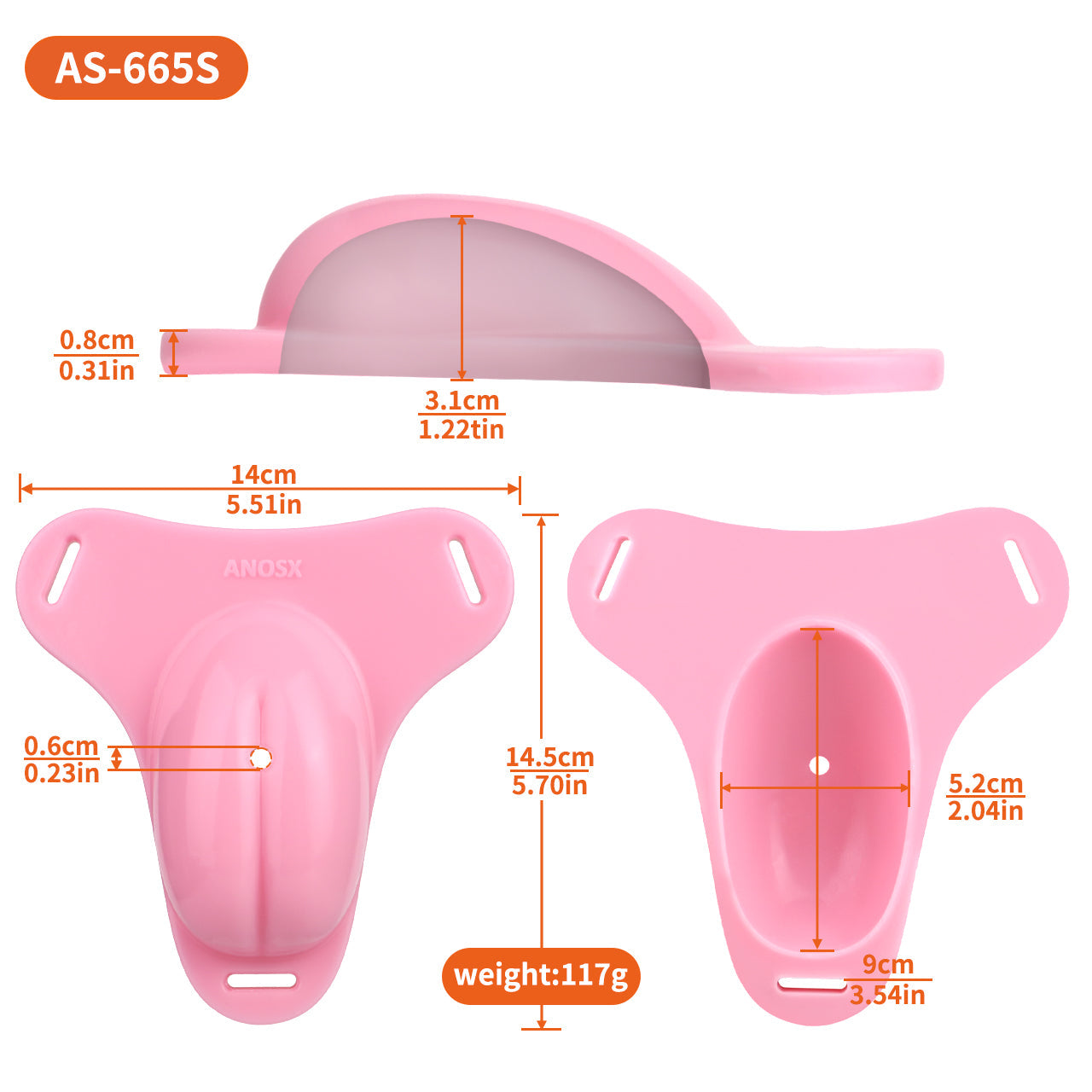 Sissy Silicone Chastity Cage with Belt Chastitycage.cc