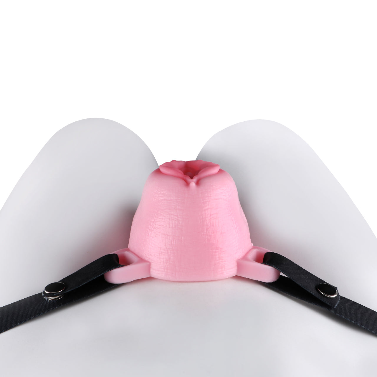Sissy Silicone Chastity Cage with Belt Chastitycage.cc