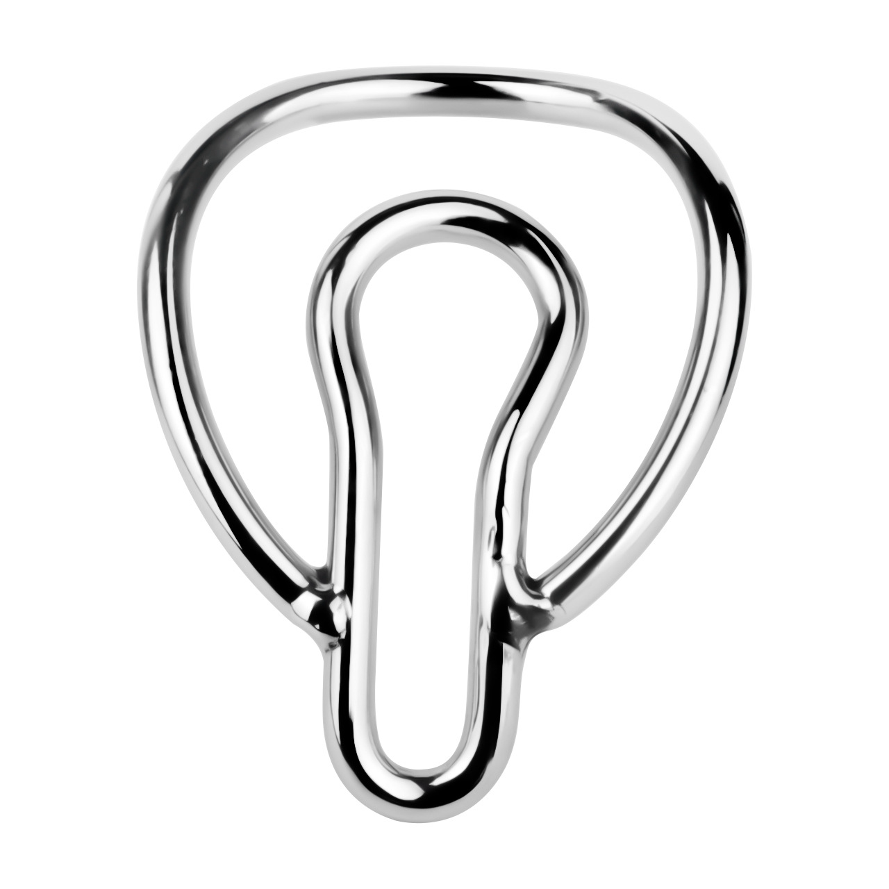 NEW Metal Sissy Clip flatchastity
