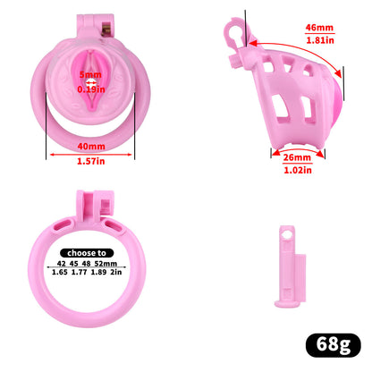 Sissy Pussy Chastity Cage Chastitycage.cc