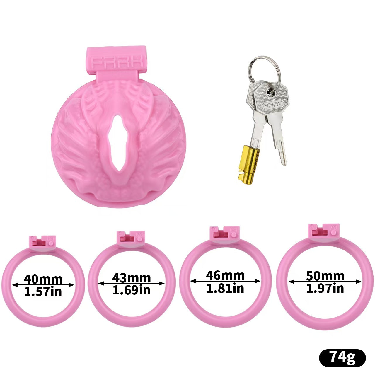Sissy Pussy Chastity Cage Flat Chastitycage.cc