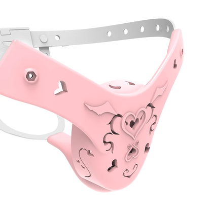 Sissy Succubus Chastity Belt flatchastity