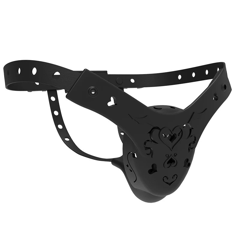 Sissy Succubus Chastity Belt flatchastity