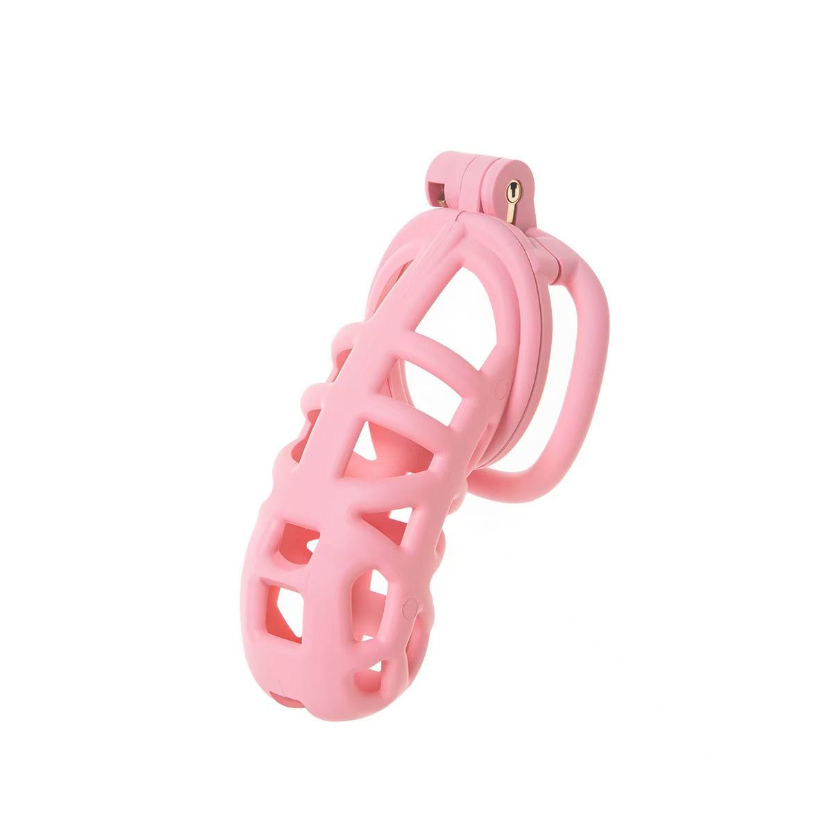 Body Friendly Pink Cobra Chastity Cage Chastitycage.cc
