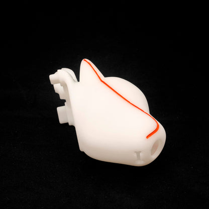 Slave Dog Head Chastity Cage Chastitycage.cc