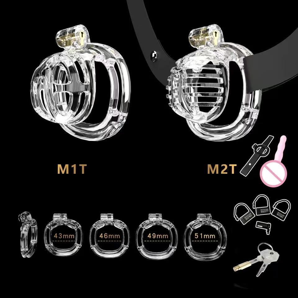 Small Chastity Cage 5 with Catheter Colors to choose Chastitycage.cc