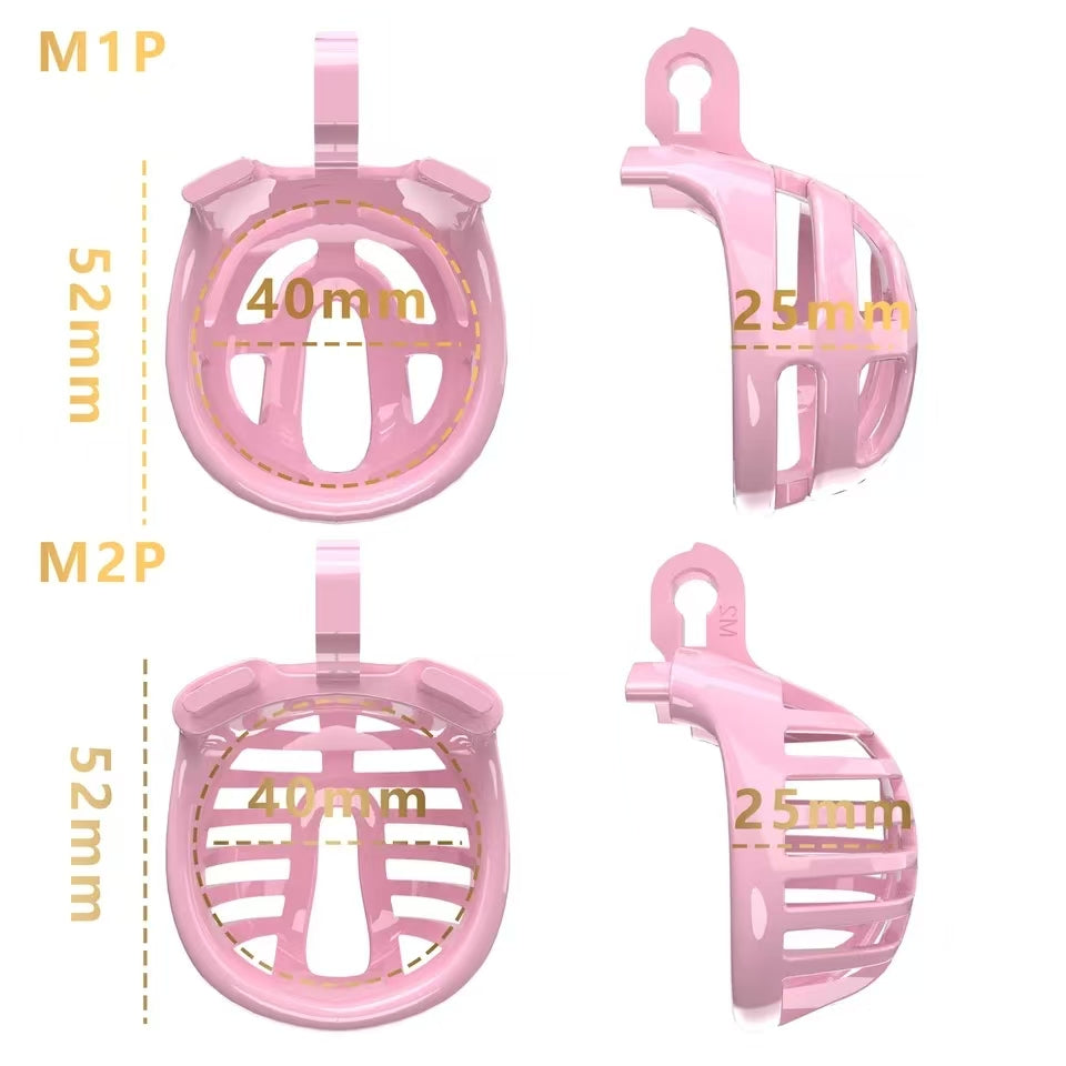 Small Chastity Cage 5 with Catheter Colors to choose Chastitycage.cc