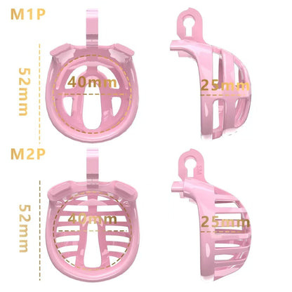 Small Chastity Cage 5 with Catheter Colors to choose Chastitycage.cc