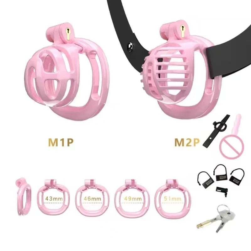 Small Chastity Cage 5 with Catheter Colors to choose Chastitycage.cc