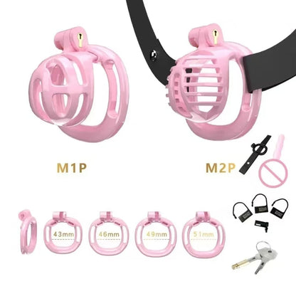 Small Chastity Cage 5 with Catheter Colors to choose Chastitycage.cc