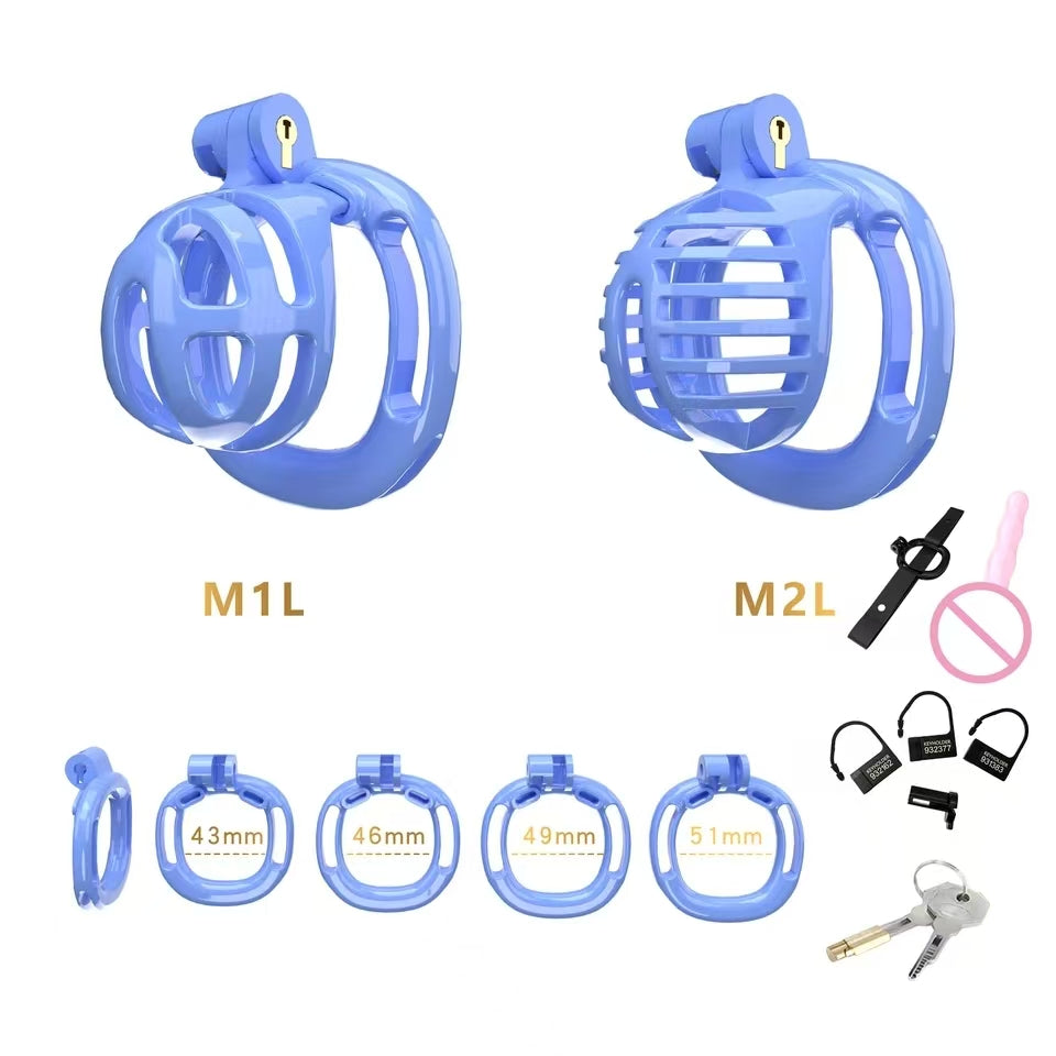 Small Chastity Cage 5 with Catheter Colors to choose Chastitycage.cc