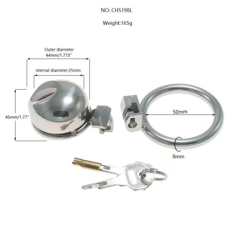 Small Chastity Cage Steel Easy To Pee Chastitycage.cc