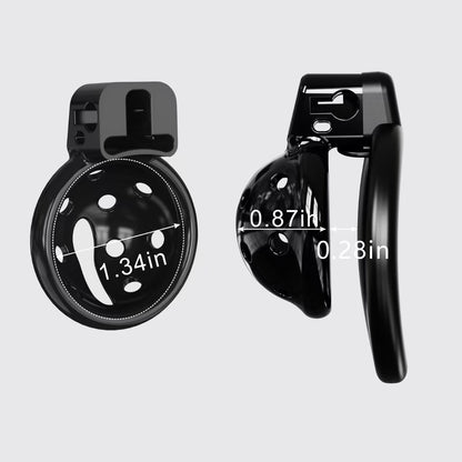 Small Chastity Cage With Silicone Spikes Chastitycage.cc
