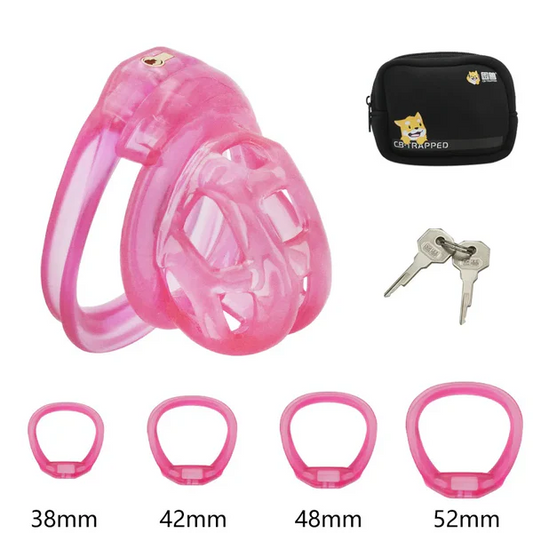 Soft Rubber Cobra Chastity Discreet Chastitycage.cc
