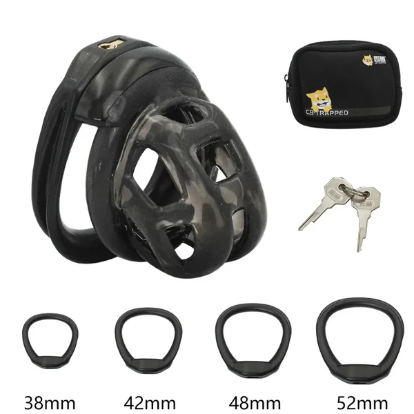 Soft Rubber Cobra Chastity Discreet Chastitycage.cc