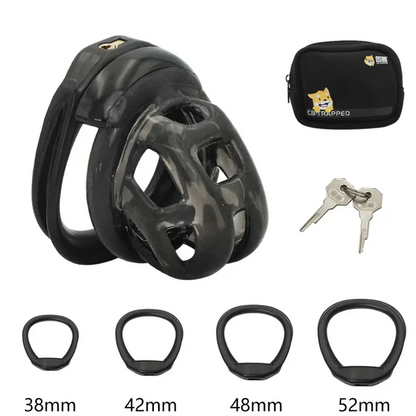 Soft Rubber Cobra Chastity Discreet Chastitycage.cc