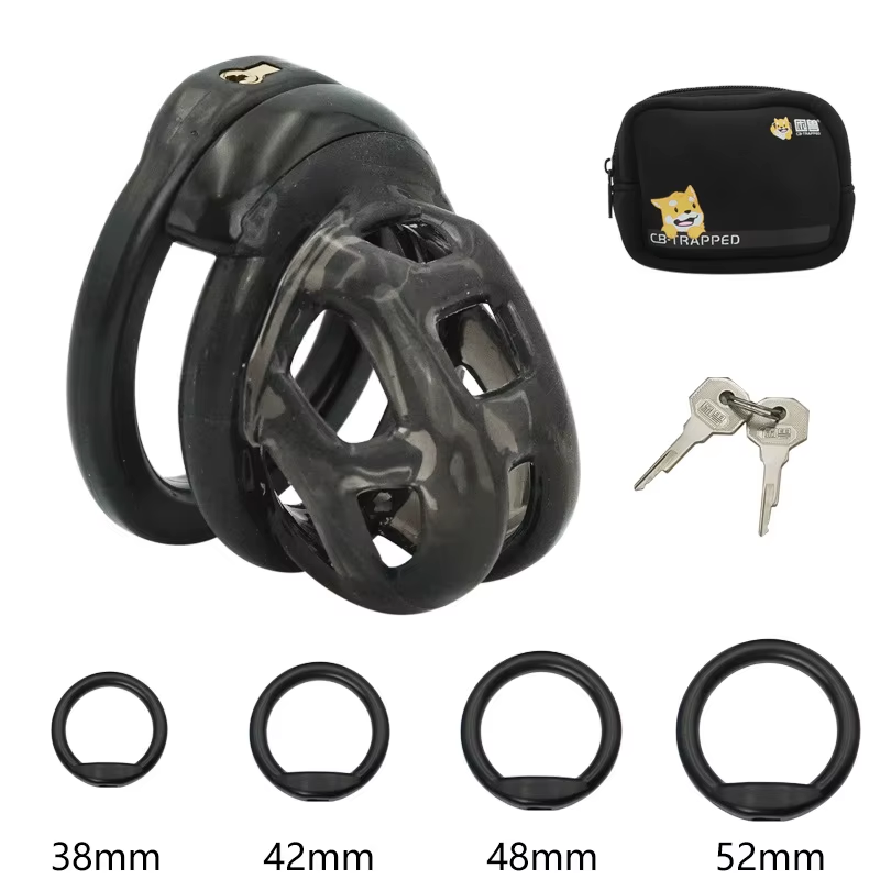 Soft Rubber Cobra Chastity Discreet Chastitycage.cc