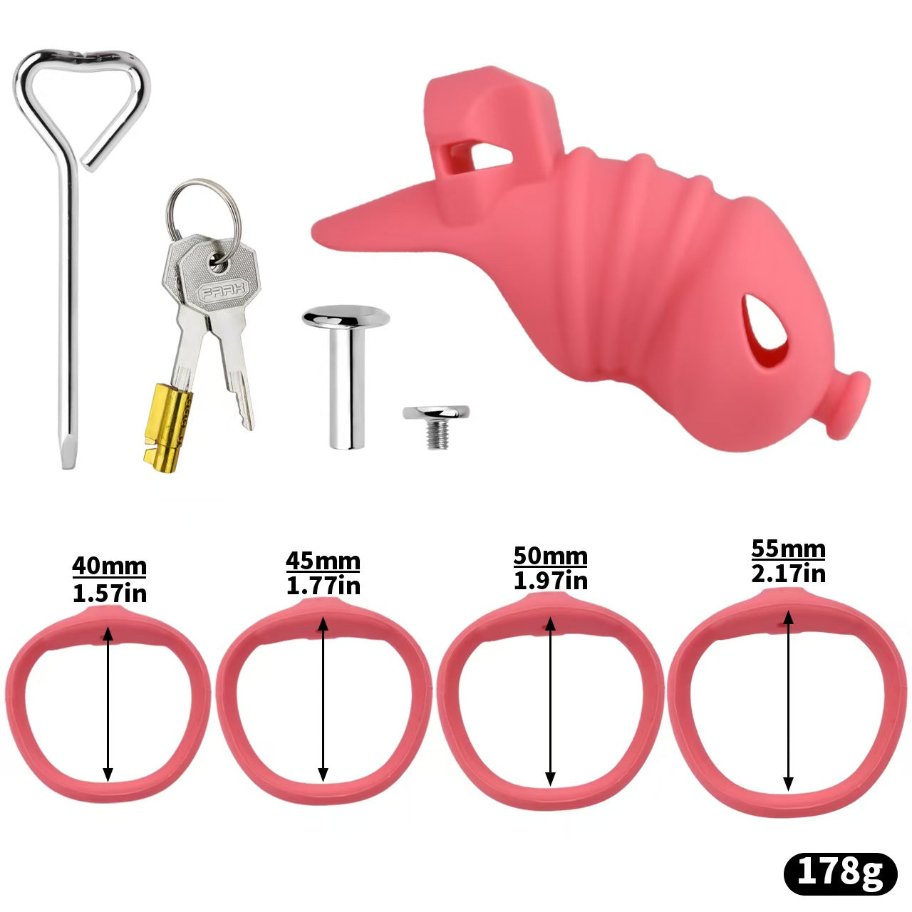 Soft Chastity Cage Silicone Chastitycage.cc
