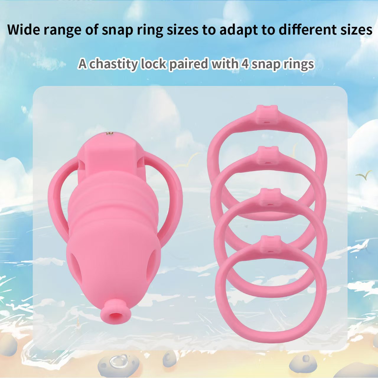 Soft Chastity Cage Silicone Chastitycage.cc