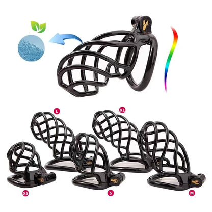 Spiral Chastity Cage Durable Chastitycage.cc