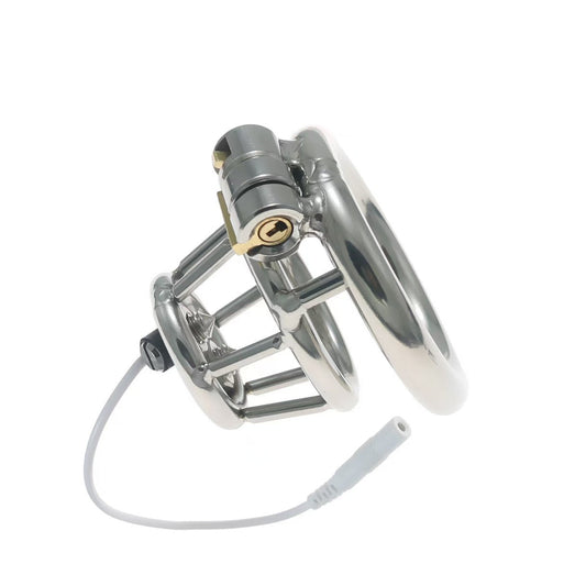 Stainless Steel Basket Electric Chastity Cage Chastitycage.cc