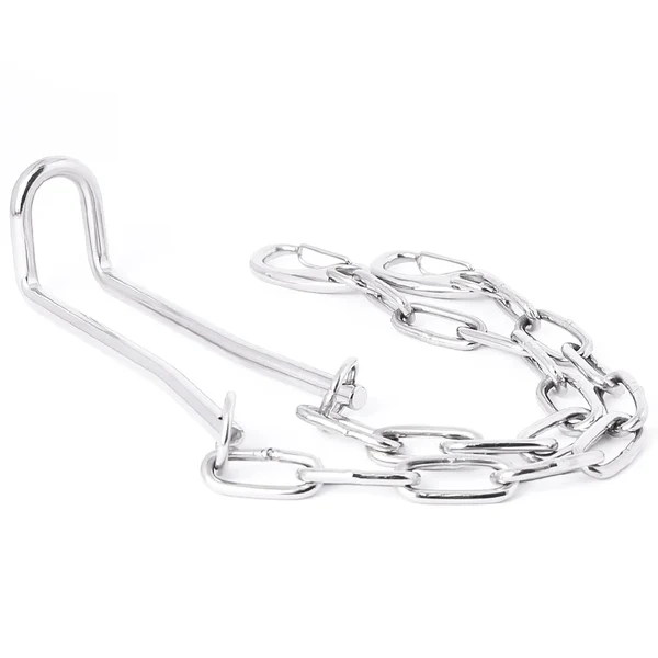 Stainless Steels Humbler with Detachable Ankle Cuffs Chastitycage.cc