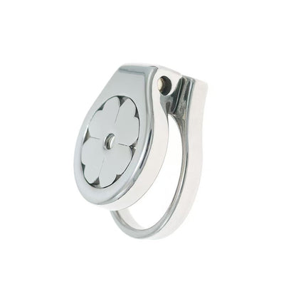 Stainless Thickened Petal Flat Chastity Cage Chastitycage.cc