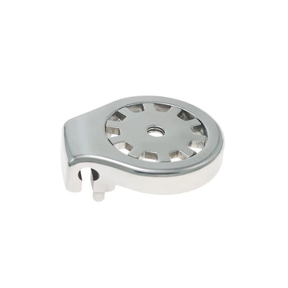 Stainless Thickened Gear Flat Chastity Cage Chastitycage.cc