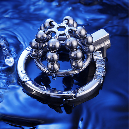 Steel Ball Metal Chastity Lock Chastitycage.cc