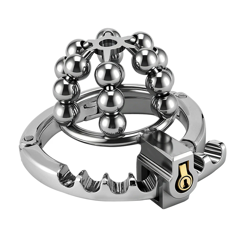 Steel Ball Metal Chastity Lock Chastitycage.cc