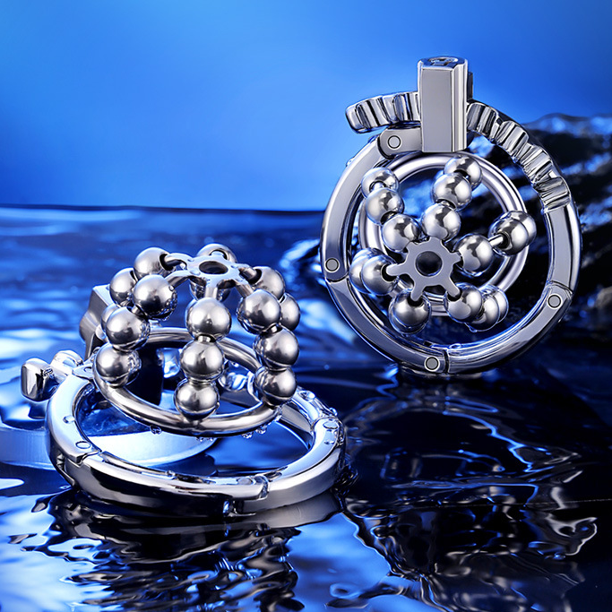 Steel Ball Metal Chastity Lock Chastitycage.cc